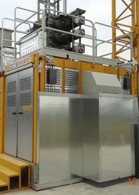 Capacity Inverter Controlled Construction Site Hoist with Variable Lifting Speed for Enhanced Safety and