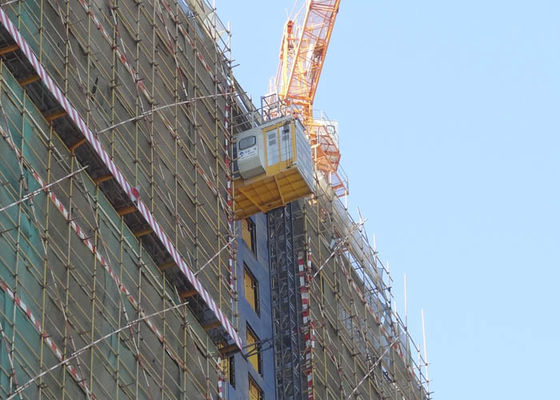 Racks And Pinion Transportation VFD Construction Material Hoist