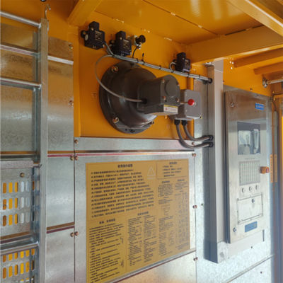 Construction Site Hoist SC200/200 FIC-08 Rack and Pinion Lift Fully Intelligent Control passenger and material hoist