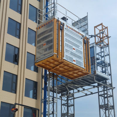 Construction Site Hoist SC200/200 FIC-08 Rack and Pinion Lift Fully Intelligent Control passenger and material hoist