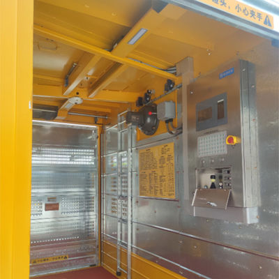 Fully Intelligent Control Construction Hoist SC200 FIC-07 Rack And Pinion Lift With Automatic Floor Doors