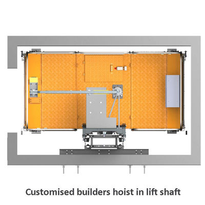 Inverter Control Construction Hoist for High Strength Steel Construction Sites