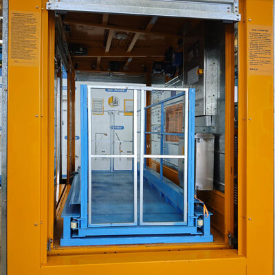 Construction Hoist Material and Passenger Elevator Designed with Overload Protection to Provide Vertical Transport in Construction Sites