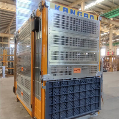 Temporary Building Hoist Featuring Maximum Height 450 M Ideal for Material and Personnel Elevation on Sites