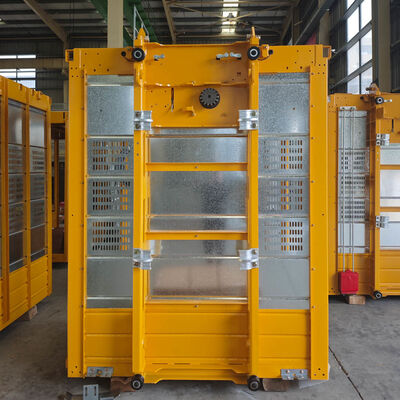 Three-phase Asynchronous Motor Passenger And Material Hoist With Safety Interlock System Perfect Construction Site Machinery
