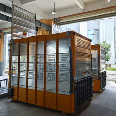 Three phase Asynchronous Motor Construction Site Hoist Designed for Construction Site Applications and Heavy Duty Lifting