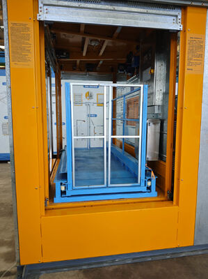 Electric System 2 System With Switch To Choose Rack and Pinion Hoist Offering Emergency Stop Safety Features For Load Handling