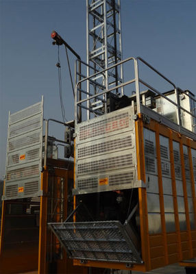 2 Tons Payload Building Site Hoist VFC Motor SC200/200 Easy Installation Maintenance