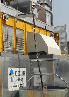 Construction Site Passenger And Materal Hoist SC200/200 Highly Strengthen Structure