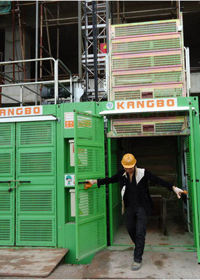 Construction Rack And Pinion Hoist SC200/200 Lifting Speed 0–60 M/Min TUV Proof