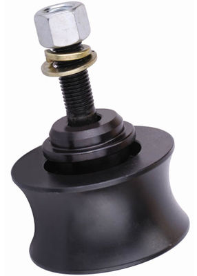 Construction Elevators Single Steel Guide Rollers With Non Eccentric Rollers