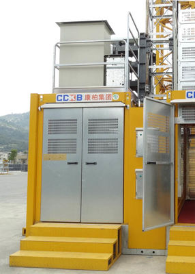 Rack And Pinion Construction Material Hoist Length Mast Section 1.508M