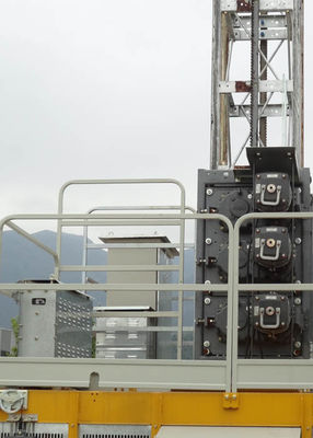 SC320/320 Construction Site Lift Rack And Pinion Type With Full Set Safety Facilities