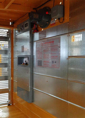 1 Ton Payload Rack And Pinion Elevator KP - B02 For Passenger And Materal