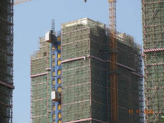 Twin Cage VFD SC100/100(BZ) KP-B02 Rack Pinion Hoist