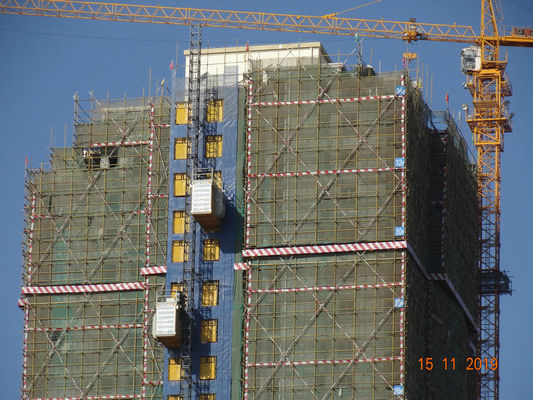 Vertical Transportation SC300/300 60 M / Min Construction Site Hoist