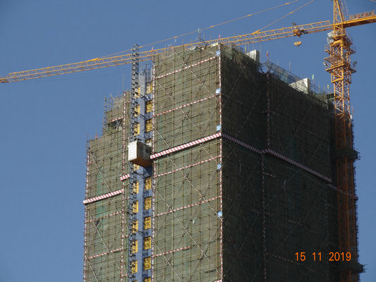 SC300/300 Heavy Load And High Lifting Speed Temporary Elevator For Construction
