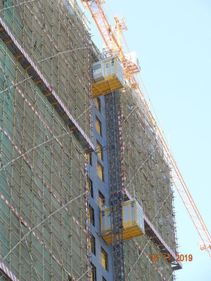 2000kg Q345 Steel SC200/200 Passenger And Material Hoist