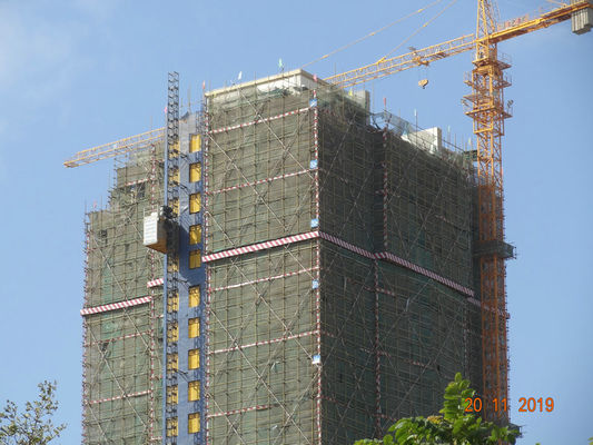Building Site 250m 2000Kg Passenger And Material Hoist