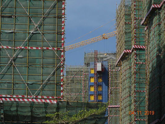 Vertical Transportation 3000 Kg Rack Pinion Lift Building Site Hoist