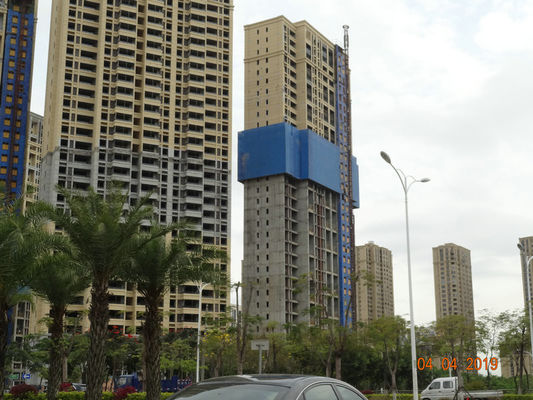 Variable Frequency Control 450M Rack Pinion Construction Site Lift