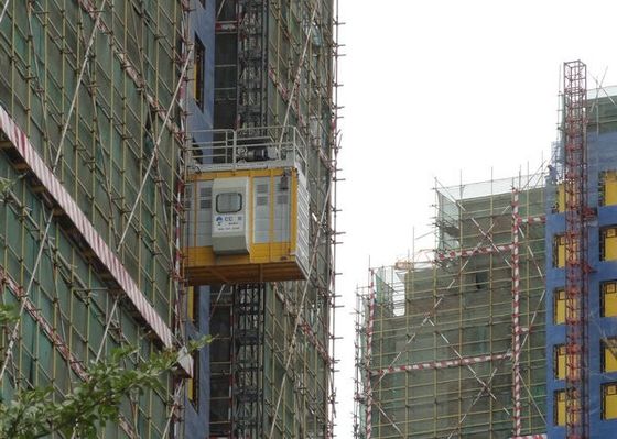 FC Motor Control Rack & Pinion Building Material Hoist