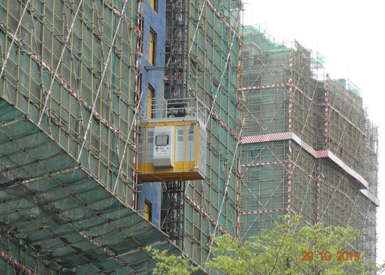 FC Motor Control 450m Rack & Pinion Building Site Hoist