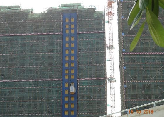 Electric Power Building Rack And Pinion Elevator