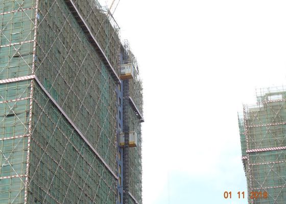 EN 12159 2012 Lifting 36 M / Min Construction Material Hoist