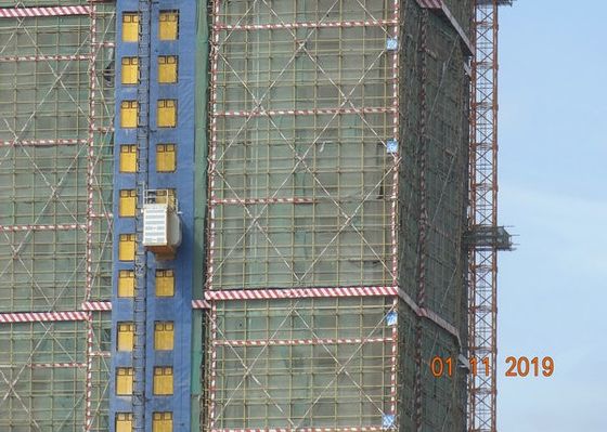 Rack And Pinion Man Material 400M Construction Site Lift SC200