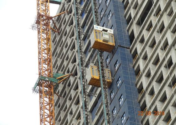 Modular 450m Constuction Sites Rack And Pinion Hoist