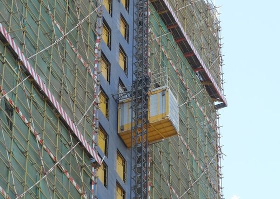 Variable Frequency Control 2t Personnel Rack And Pinion Hoist