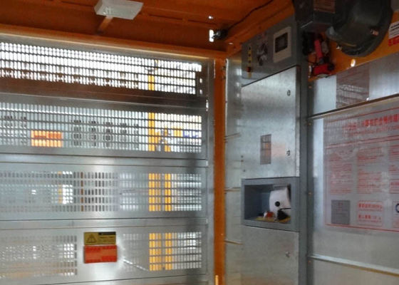 VFD Motor Control 36 M / Min Material Rack And Pinion Elevator