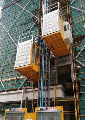 SC200/200 Construction Hoist Lift 2000kg Payload 46m/Min Speed
