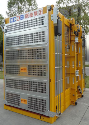 2 Ton Capacity Construction Building Hoist Of Passenger And Material Hoist