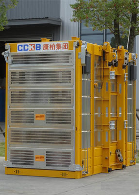 36M/Min Rack And Pinion Passenger Material Hoist For Construction Site