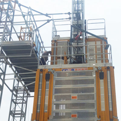 Lifting Height 500m Construction Site Hoist Galvanised Finishing Vertical Transport System Designed Especially for Plants