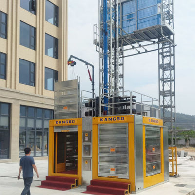 SC200/200 FIC-08 Fully Intelligent Control Passenger And Material  Rack And Pinion Hoist