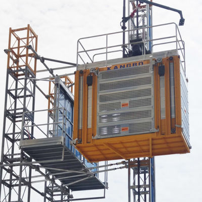 SC320 3.2 Ton Single Cage Construction Site Lift | VFC Control Motor