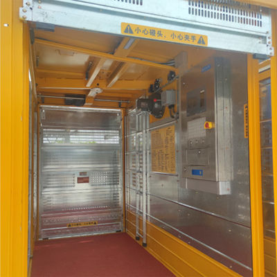 Construction Sit Hoist SC200 FIC-07 Intelligent Control Lift Rack And Pinion Hoist TUV Certificated