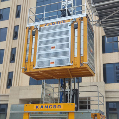 Fully Intelligent Control SC200 FIC-07 Construction Site Rack And Pinion Lift With Automatic Floor Doors