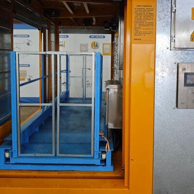Construction Hoist Passenger And Material Hoist Integrated With Three-phase Asynchronous Motor Suitable For Plants Areas