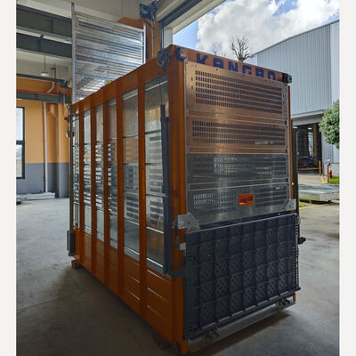 Max Height 495 M Temporary Building Hoist Equipped With Rack And Pinion Driven Type Ensuring Stable And Smooth Operation