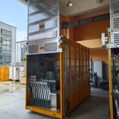 Emergency Switch Passenger And Material Hoist Payload 1000kg 3200kg ISO 9001 Certified Elevator for Construction and Industrial