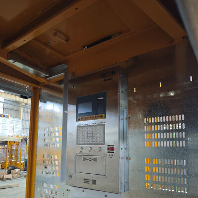 Material And Personnel Hoist Construction Site Lift Energy Saving Suitable For Between Minus 20 And 50 Degrees Celsius