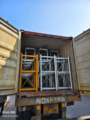 Rack And Pinion Construction Site Elevator 380V 50Hz 3 phase Power Supply Rack And Pinion Drive Type for and Material Lifting
