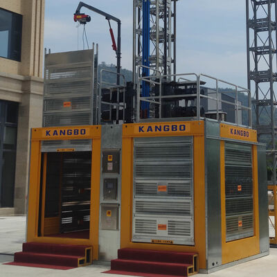 Office Building Passenger and Material Lift Offering Speed 0.6 to 1.5 M per Second Suitable for Civil and Bridge Projects