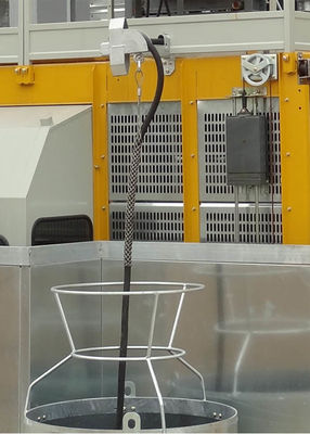 VFC Motor Control Construction Site Lift Yellow Color Max Lifting Height 400M