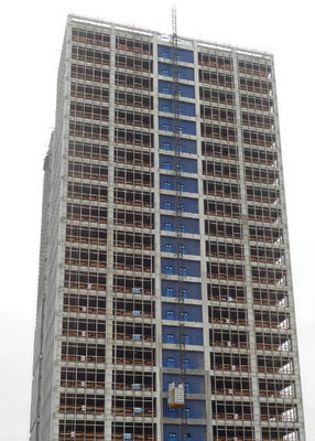 Low Wear Passenger And Material Hoist FC Motor Control For Construction Site / Plants