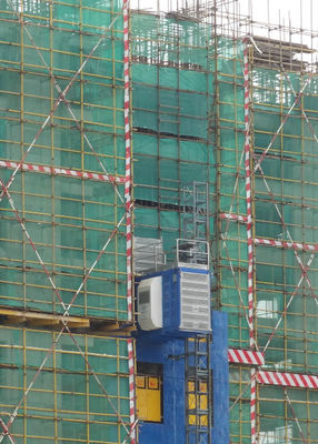 Reliable Durable Elevator For Construction , SC200BZ Rack And Pinion Lifter